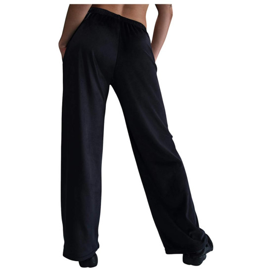 Nike Γυναικείο παντελόνι φόρμας Sportswear Chill Knit Mid-Rise Velour Pants